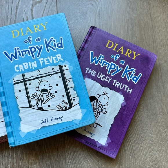 Diary of a Wimpy Kid Book Set - Purple, Green, Brown, Orange - Picture 3 of 5
